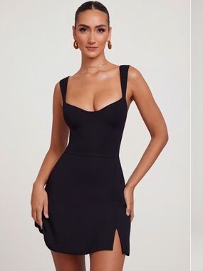 Oh Polly Jolie Sweetheart Neckline Mini Dress